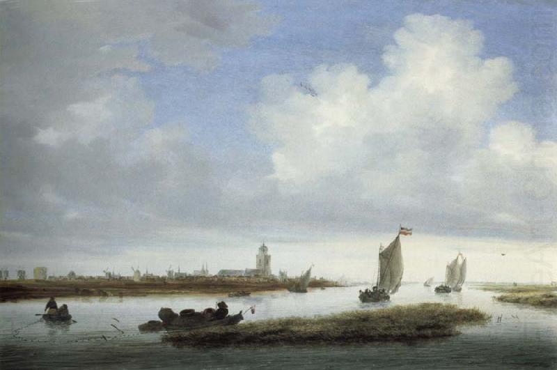 view of deventer seen from the north west, RUYSDAEL, Salomon van